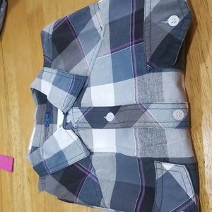Boys checkard shirt